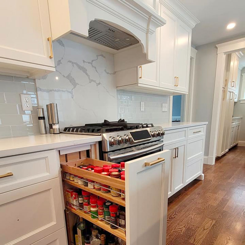 Kitchen in Arlington MA - D&G Kitchen Design and Millwork